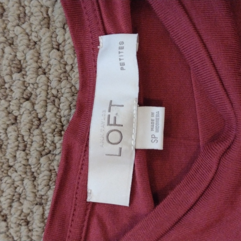 Loft Petite Ruffle Shirt - Picture 4 of 6